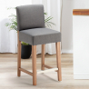 Henriksdal Stijl kruk Comfort L Afmetingen