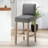 Tabouret en bois de bar et cuisine style Henriksdal Comfort XL Modèle