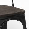 Horeca set met tafel 90x90 cm en 4 stoelen Edgar 