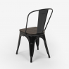 Horeca set met tafel 90x90 cm en 4 stoelen Edgar 