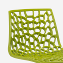 Verstelbare design barstoel met mat zwart onderstel Grand Soleil Spider Matt 