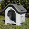 Kunststof hondenhok voor middelgrote honden voor buiten en binnen Bella Verkoop