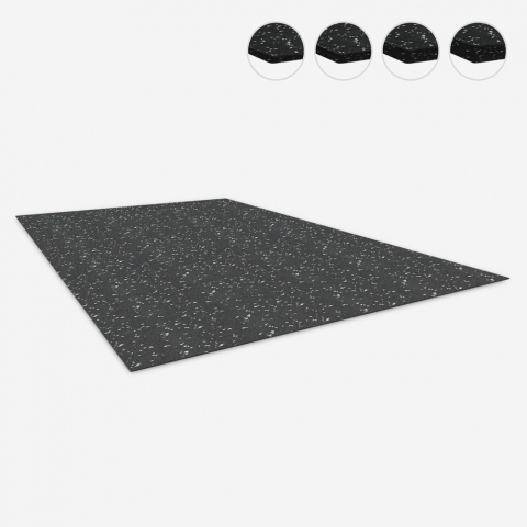 Rouleau tapis de fitness antichoc et insonorisant Pav HD Dot Promotion