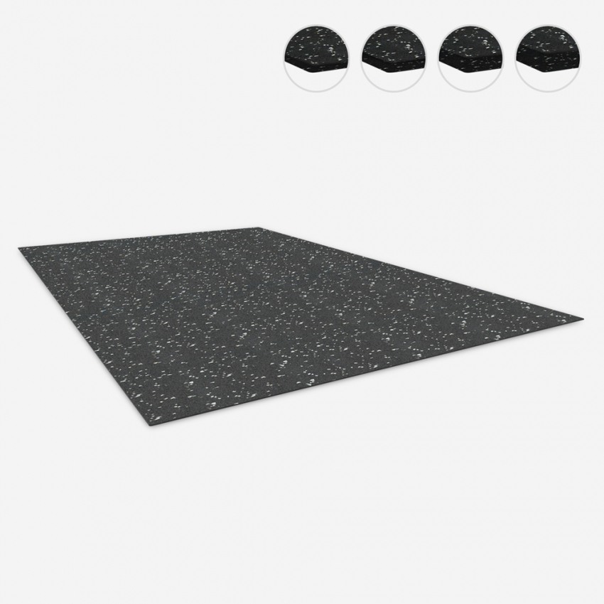 Rouleau tapis de fitness antichoc et insonorisant Pav HD Dot Promotion Rouleau tapis de fitness antichoc et insonorisant Pav HD Dot Promotion