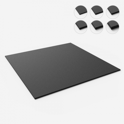 Dalle de revêtement antichoc pour salle de sport 1x1m Fit Square Indoor Promotion