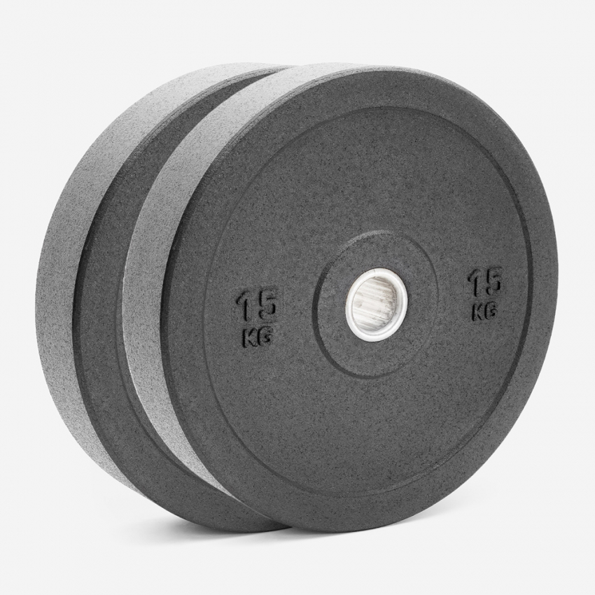 2 x disques olympiques barre 15 kg caoutchouc cross-training Bumper HD Promotion 2 x disques olympiques barre 15 kg caoutchouc cross-training Bumper HD Promotion