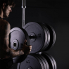 Lot de 2 disques olympiques haltères 20 kg caoutchouc cross training Bumper HD Remises
