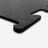 Rubberen vloertegels sportschool schokbestendig mat modulair 1x1m Puzzle HD Kortingen