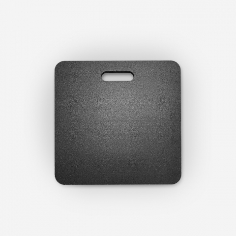 Tapis de fitness carré en caoutchouc 50x50 cm antichoc épaisseur 20 mm G-Mat Square Promotion