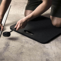 Tapis de fitness carré en caoutchouc 50x50 cm antichoc épaisseur 20 mm G-Mat Square Offre