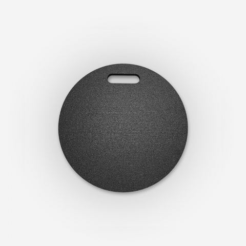 Tapis antichoc rond diamètre 50cm pour salle de sport en caoutchouc 20mm G-Mat Round Promotion