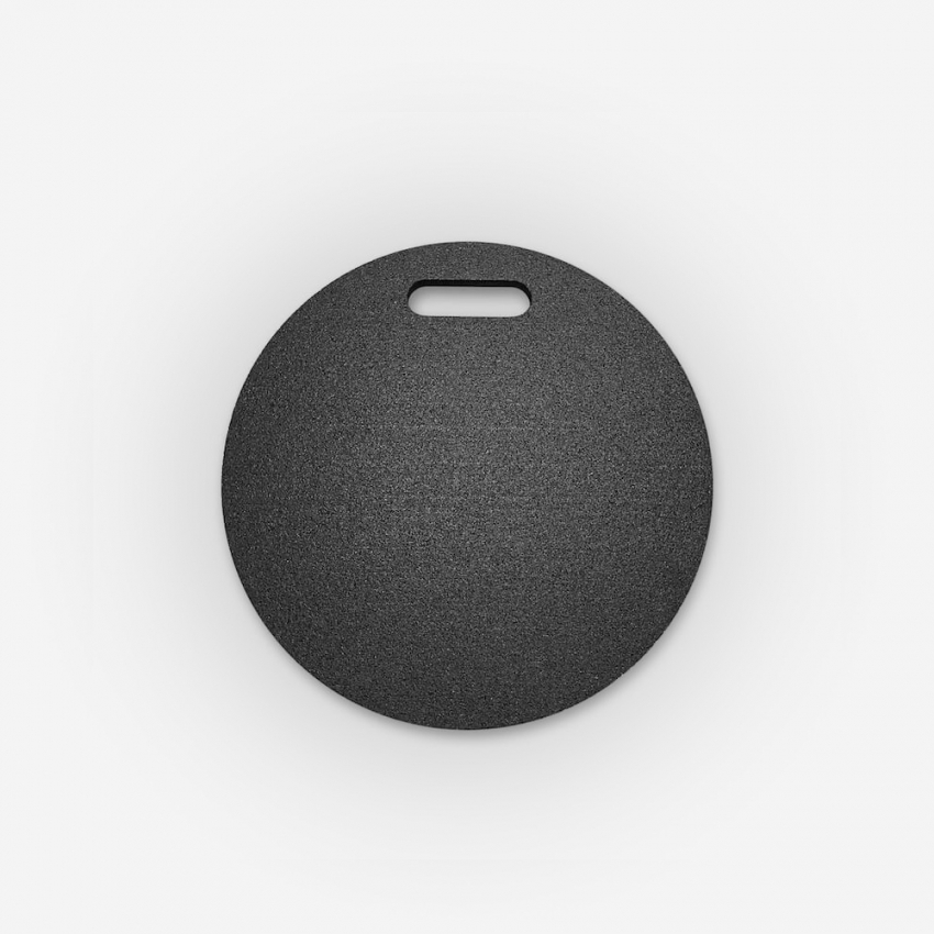 Tapis antichoc rond diamètre 50cm pour salle de sport en caoutchouc 20mm G-Mat Round Promotion