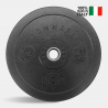 2 x disques 20 kg olympiques pour barre de cross-training en caoutchouc Bumper HD Italy Vente
