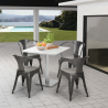 Table carrée 70x70 bars restaurants et hôtels Horeca 
