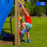 Aire de jeux extérieure avec toboggan balançoire escalade pour enfants Carol-2 Vente