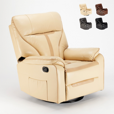 360 graden draaibare verstelbare relax schommelfauteuil Sissi Aanbieding