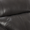 Fauteuil relax inclinable à bascule et pivotant en similicuir Sissi 