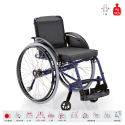 Lichtgewicht zelfrijdende sportrolstoel voor gehandicapten Winner Surace Korting