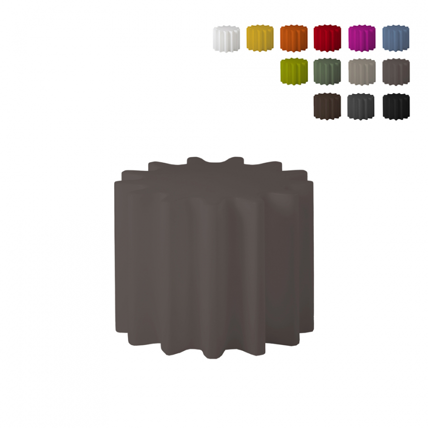 Modern design kruk salontafel woonkamer tuin exterieur Gear Slide Catalogus