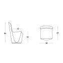 Chaise lumineuse design moderne Slide Zoe Rgb pour cuisine bar restaurant et jardin Catalogue