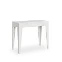Console extensible 90x42-302cm table de salle à manger en bois blanc Isotta Offre