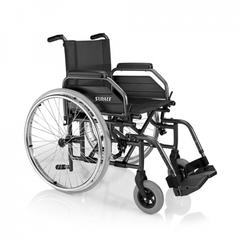 Lichtgewicht opvouwbare rolstoel voor oudere gehandicapten Eureka Eco Surace