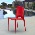 Set van 20 gekleurde stoelen Color in modern design Voorraad