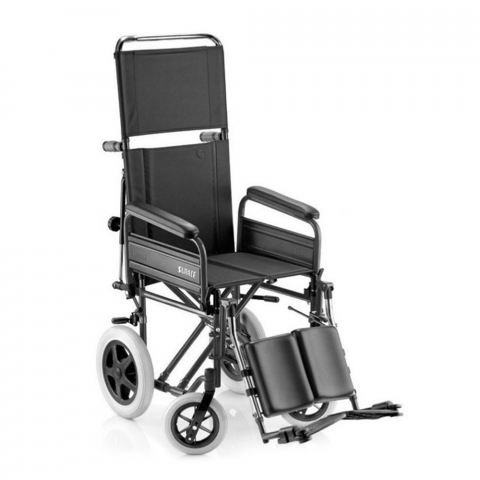 Fauteuil roulant de transit pour personnes âgées handicapées, repose-jambes et dossier 600 B Surace