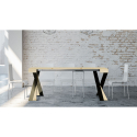 Console d'entrée extensible 90x40-300cm table design moderne Diago Nature Remises