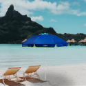 Parasol de plage léger visser protection uv GiraFacile 200 cm Ermes Choix