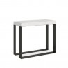 Table console extensible design blanc moderne 90x40-300cm table à manger Elettra Offre