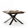 Table à manger en bois extensible moderne 90x120-180cm Ganty Oak Offre