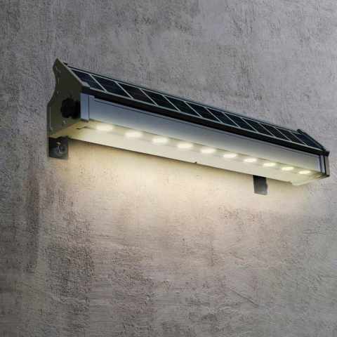 Lamp met zonnepanelen Led-verlichting voor reclameborden en muur Billboard