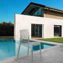 Lot de 22 Chaises Gruvyer Grand Soleil nid d'abeille colorées promo prix stock 