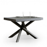 Table à manger de cuisine extensible grise 90x130-234cm Volantis Concrete Offre