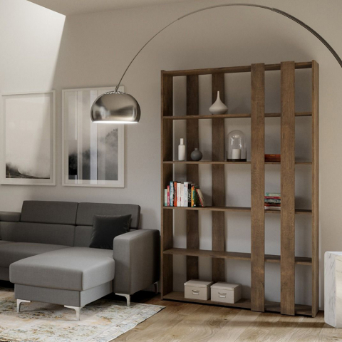 Modern houten design boekenkast woonkamer Kato A Small Wood Aanbieding