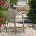 Set van 18 polyrotan stoelen van met armleuningen Grand Soleil Boheme Karakteristieken