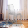 18 Chaises Hypnotic Grand Soleil Glacier transparentes offre stock Bar Restaurant Vente