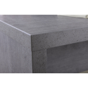 Klein houten bureau in grijze kleur met betoneffect Pratico Voorraad