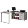Verstelbaar hoekbureau met 3 laden 160x140cm Raffaello Aanbod