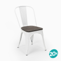 set van 20 stuks industriële stoelen steel wood Aankoop