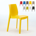 Set van 22 stapelbare polypropyleen stoelen Grand Soleil Rome Kosten