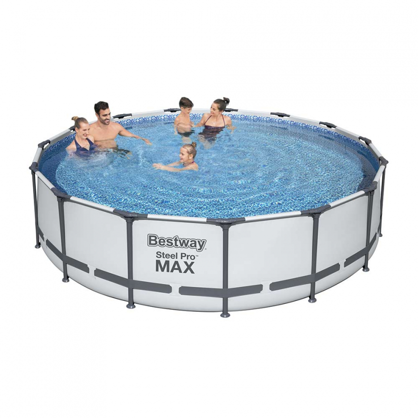 Bovengronds rond zwembad Bestway 56488 Steel Pro Max 457x107 cm Aanbieding Bovengronds rond zwembad Bestway 56488 Steel Pro Max 457x107 cm Aanbieding