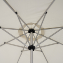 Parasol droit de jardin 3x3 extérieur terrasse Flamenco Modèle