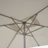 Parasol droit de jardin terrasse 3x2 rectangulaire Rios Modèle