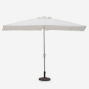Terras tuinparasol met centrale paal 3x2m Rios Flap Kortingen