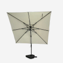 Zweefparasol 3x3 m Padang Keuze