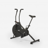 Hometrainer fiets en crosstrainer met luchtweerstand Visby Aanbod