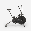 Air bike Vélo avec résistance à air fitness et cardio Visby Remises