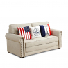 Canapé convertible en tissu lit avec coussins Sweet Dreams Prix